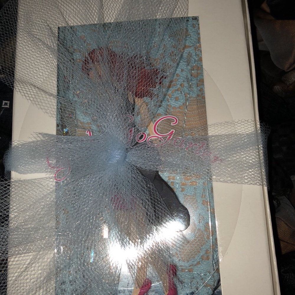 Fancy Blue Garter Belt, great for the Bride!